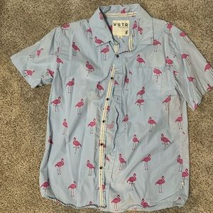 VSTR Premium men’s flamingo button up
